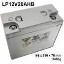 Akumulator litowy GWL Power LiFePo4 12V 20Ah